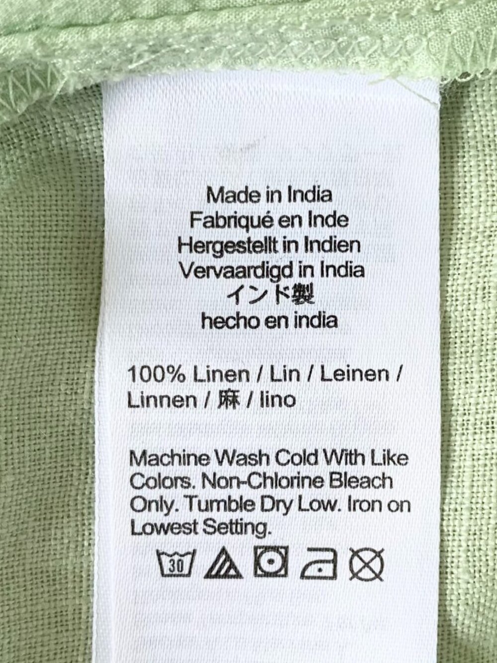 NWT J. Crew Soleil Pant in Linen, Mint Green, Size Small - Picture 8 of 10